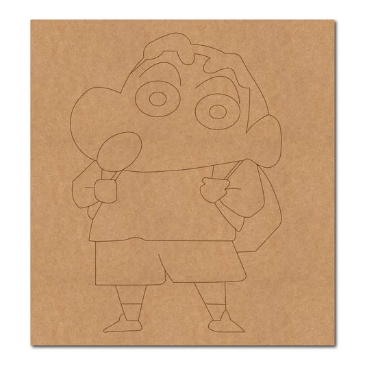 Shinchan Pre Marked Base MDF Design 1