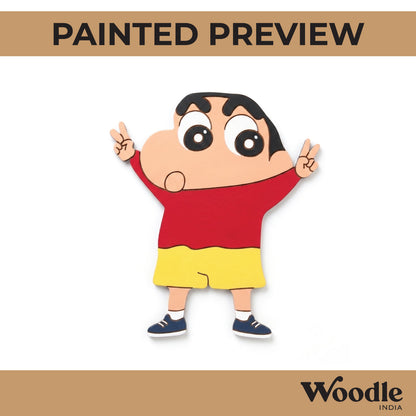Shinchan Pre Marked MDF Design 1