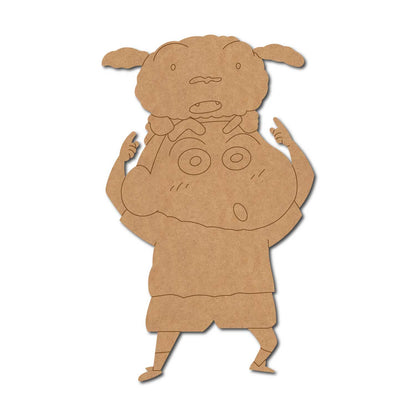 Shinchan Pre Marked MDF Design 2