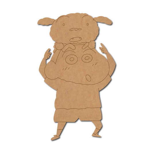 Shinchan Pre Marked MDF Design 2