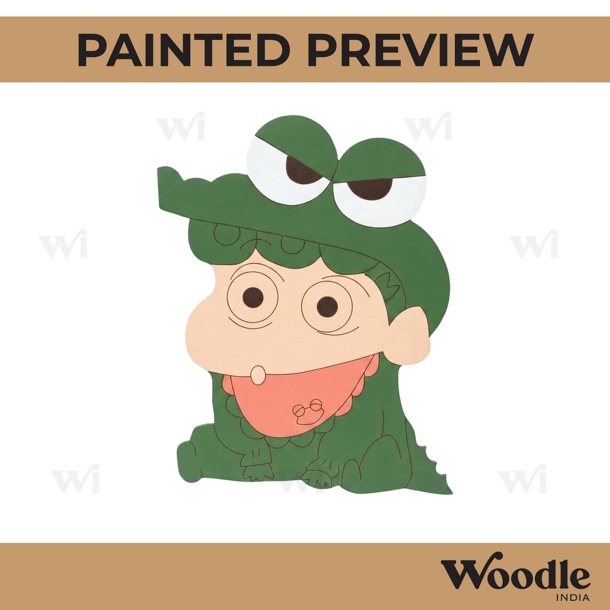 Shinchan Pre Marked MDF Design 7