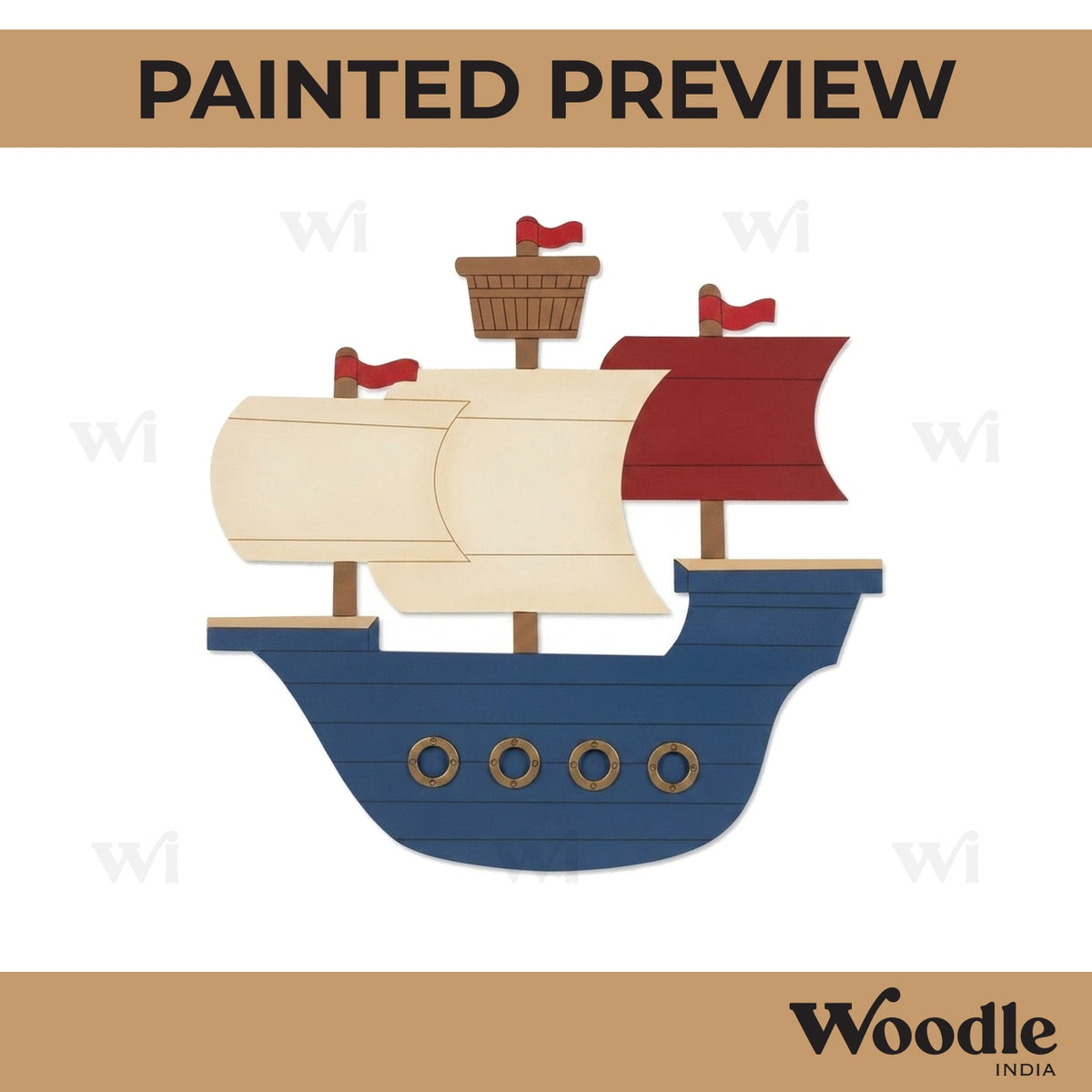 Ship Pre Marked MDF Design 1