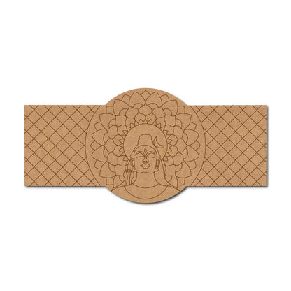 Shiv Ji Mandala Pre Marked Base MDF Design 1
