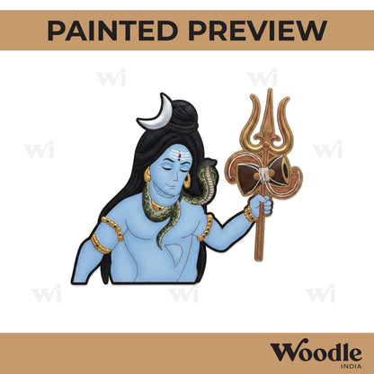Shiv Ji Pre Marked MDF Design 10