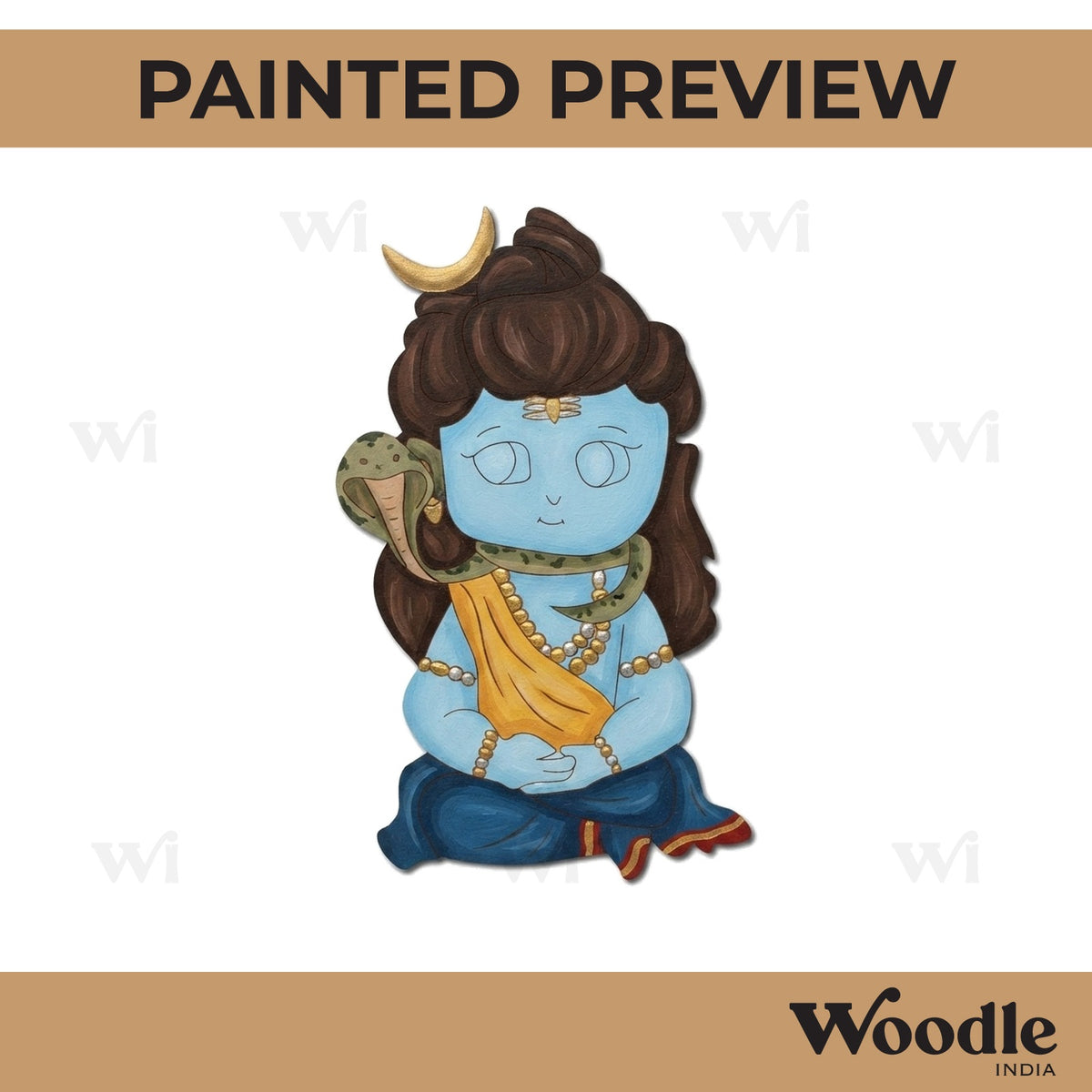 Shiv Ji Pre Marked MDF Design 11