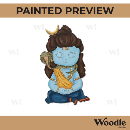 Shiv Ji Pre Marked MDF Design 11