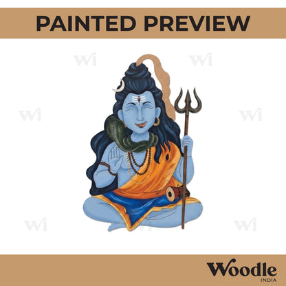 Shiv Ji Pre Marked MDF Design 12