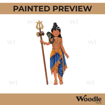 Shiv Ji Pre Marked MDF Design 13