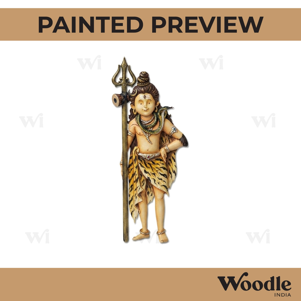 Shiv Ji Pre Marked MDF Design 14