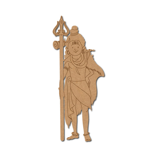 Shiv Ji Pre Marked MDF Design 14