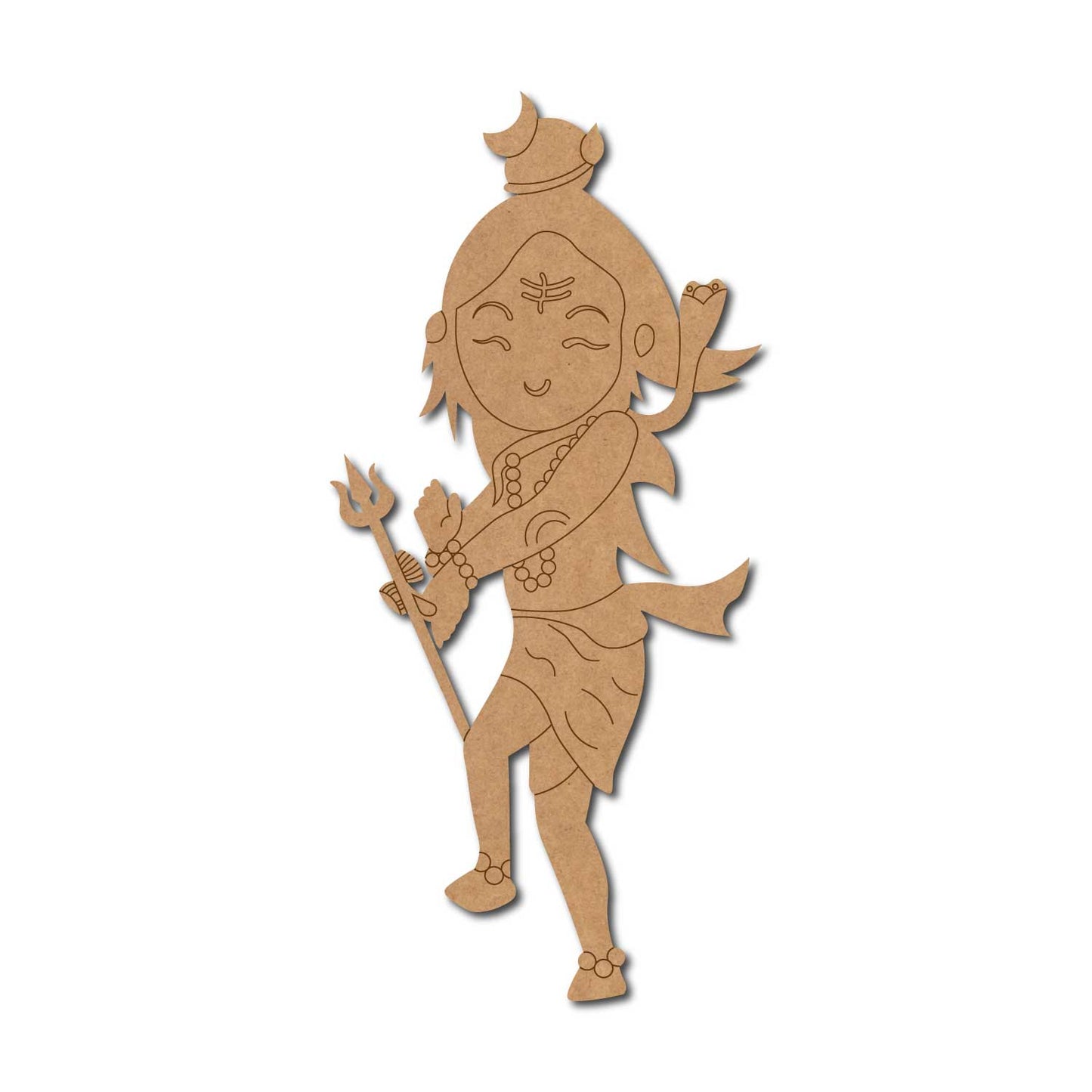 Shiv Ji Pre Marked MDF Design 17