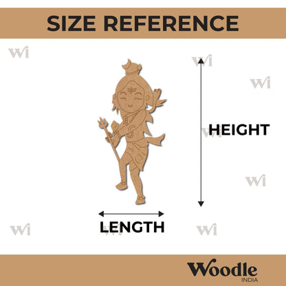 Shiv Ji Pre Marked MDF Design 17