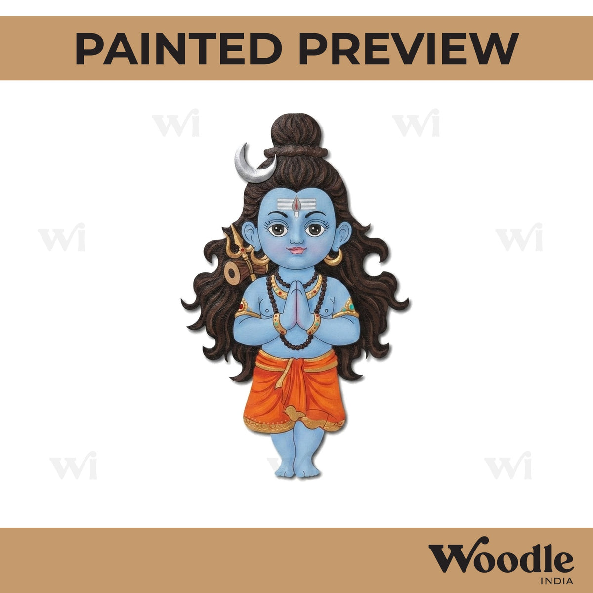 Shiv Ji Pre Marked MDF Design 18