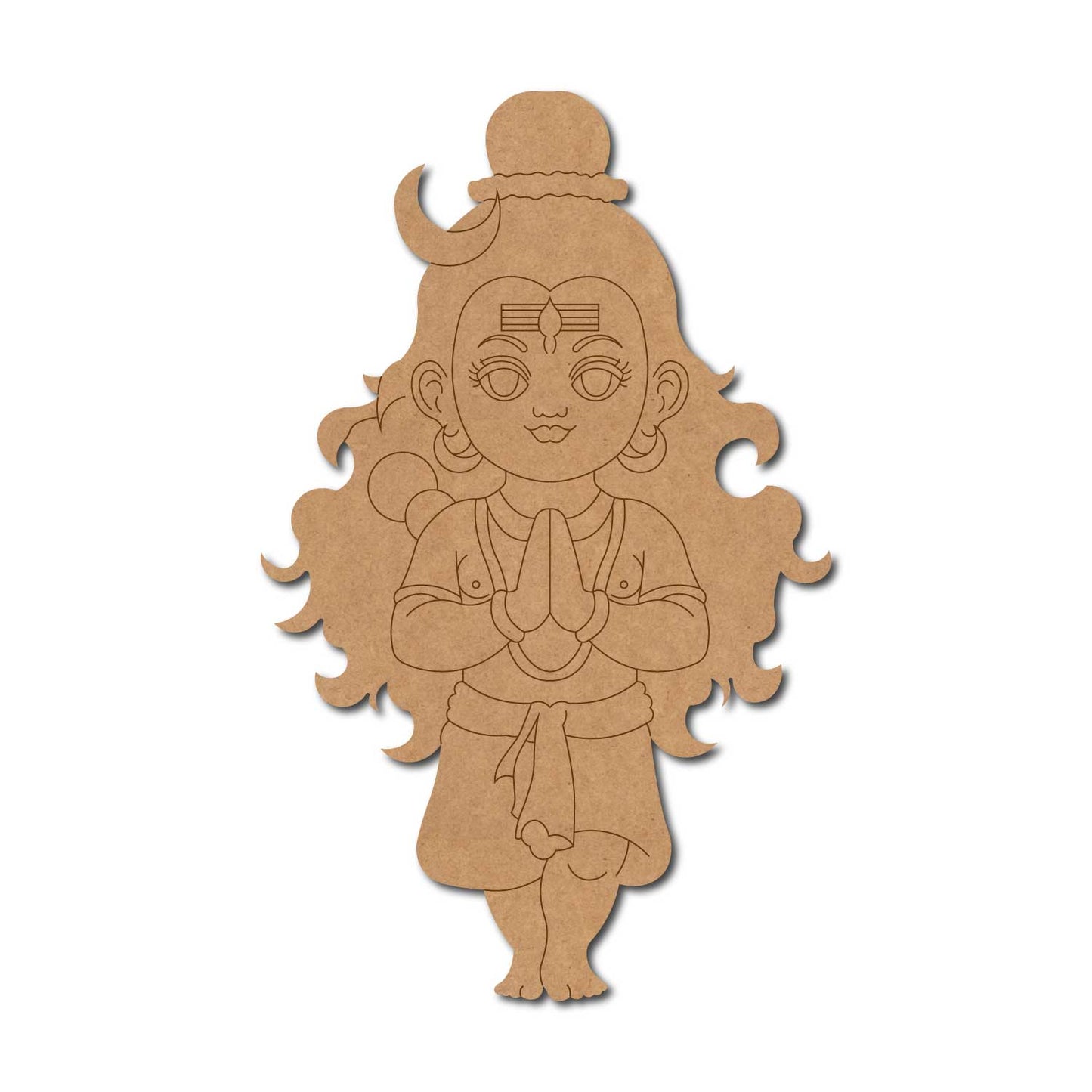 Shiv Ji Pre Marked MDF Design 18
