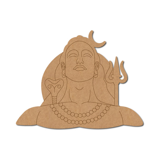 Shiv Ji Pre Marked MDF Design 3