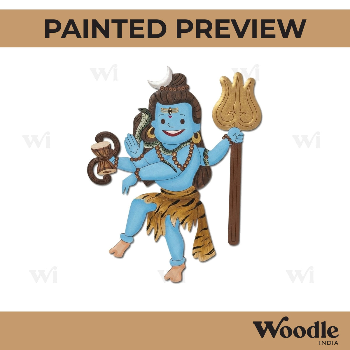 Shiv Ji Pre Marked MDF Design 5