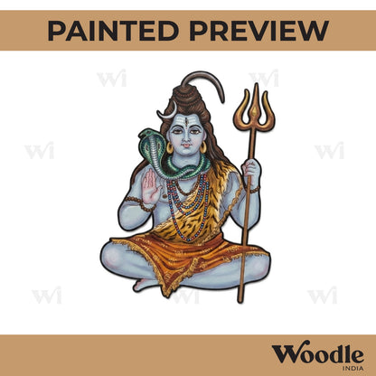 Shiv Ji Pre Marked MDF Design 8