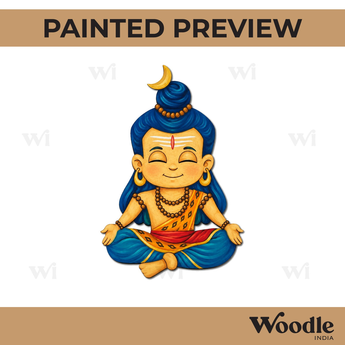 Shiv Ji Pre Marked MDF Design 15