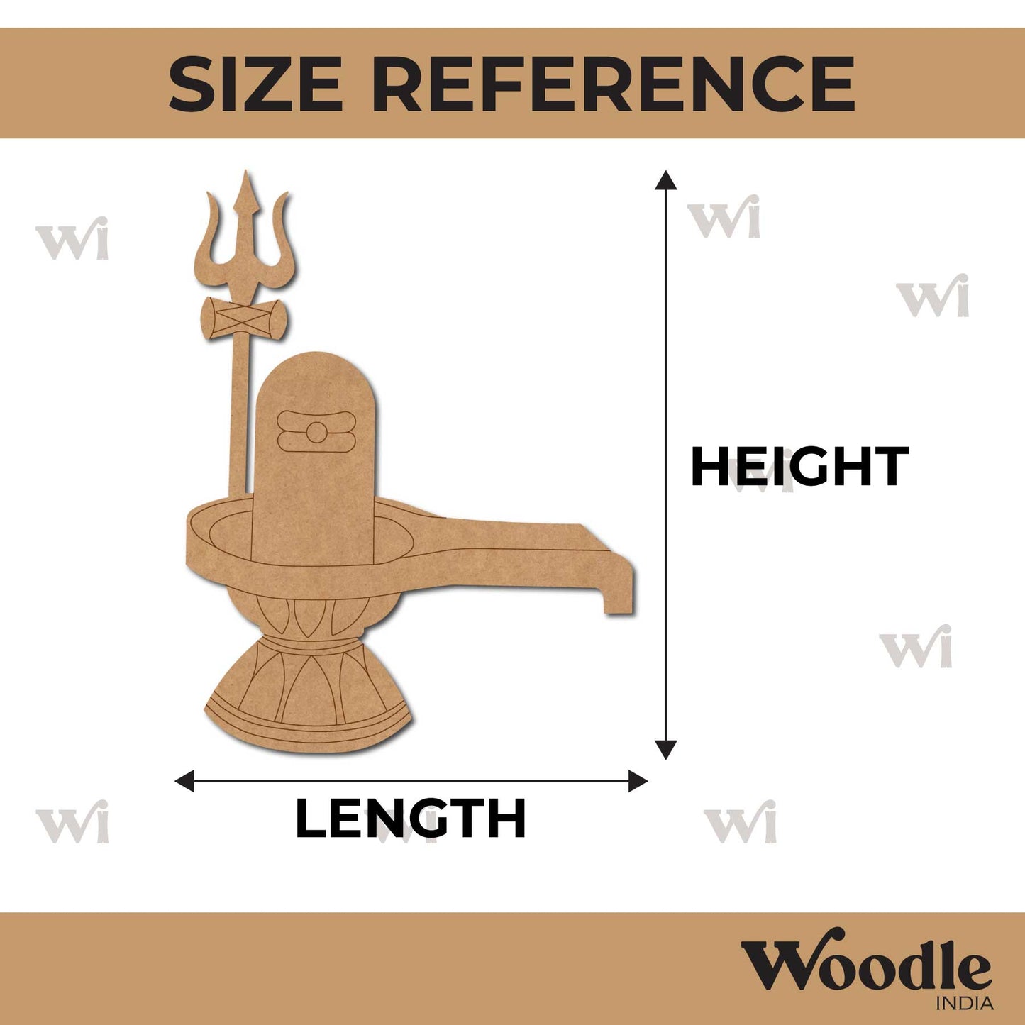 Shiva Linga Pre Marked MDF Design 2