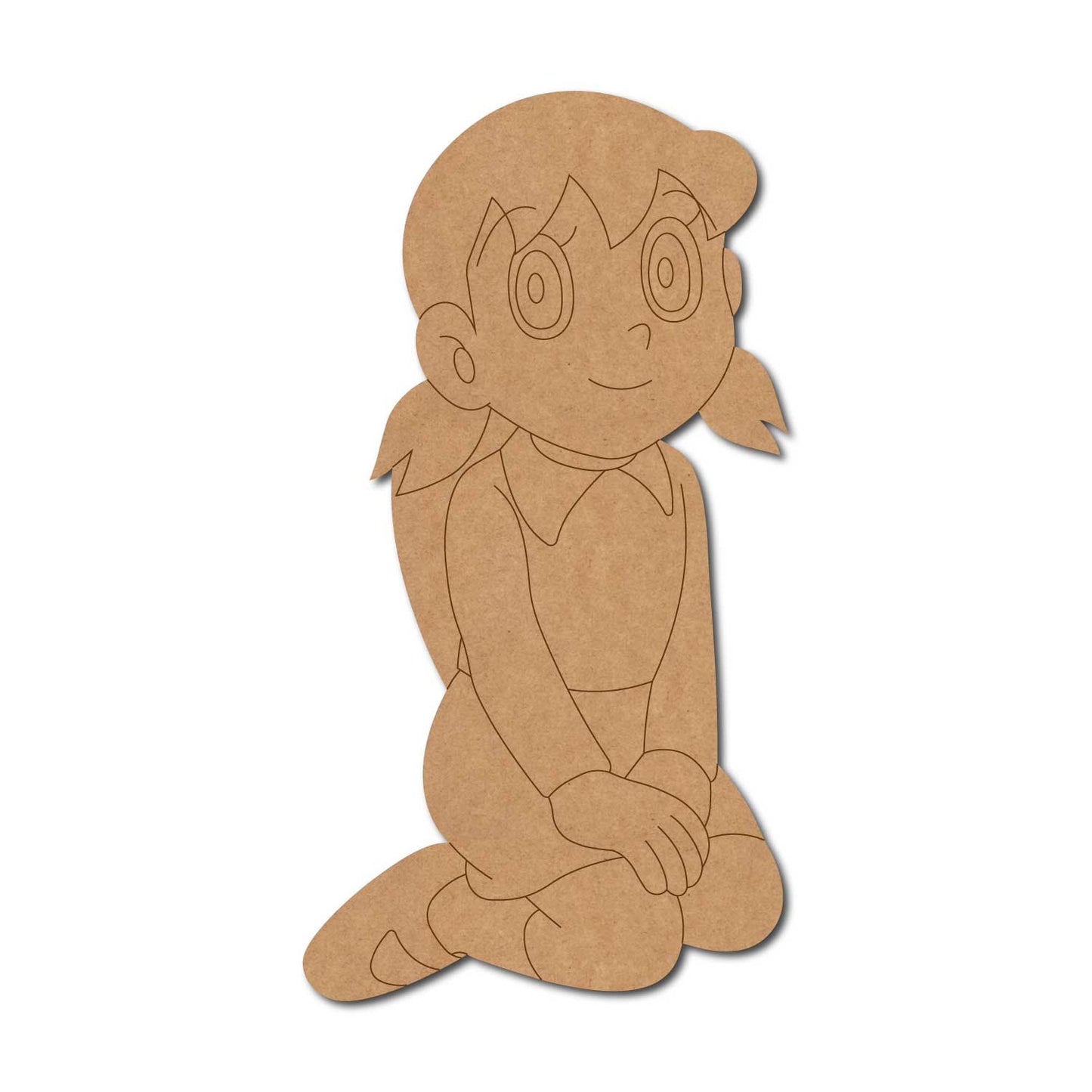 Shizuka Doraemon Pre Marked MDF Design 2