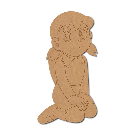 Shizuka Doraemon Pre Marked MDF Design 2
