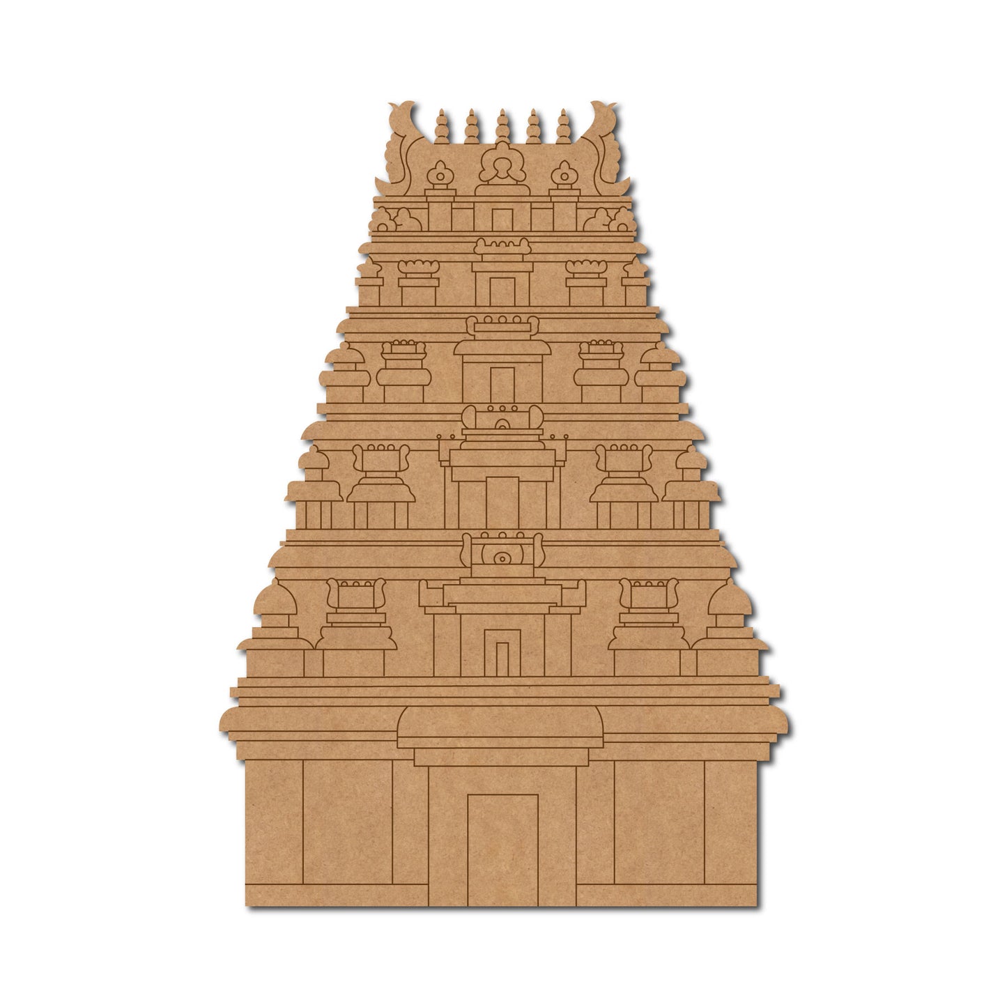 Shri Male Mahadeshwara Swamy Temple Pre Marked MDF Design 1