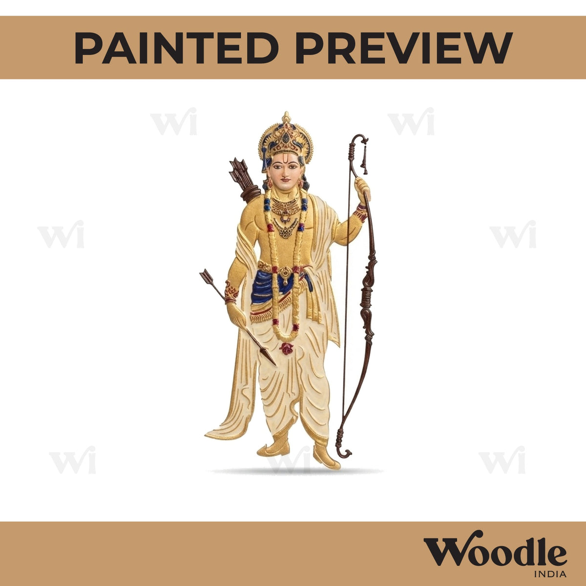 Shri Ram Pre Marked Base MDF Design 1