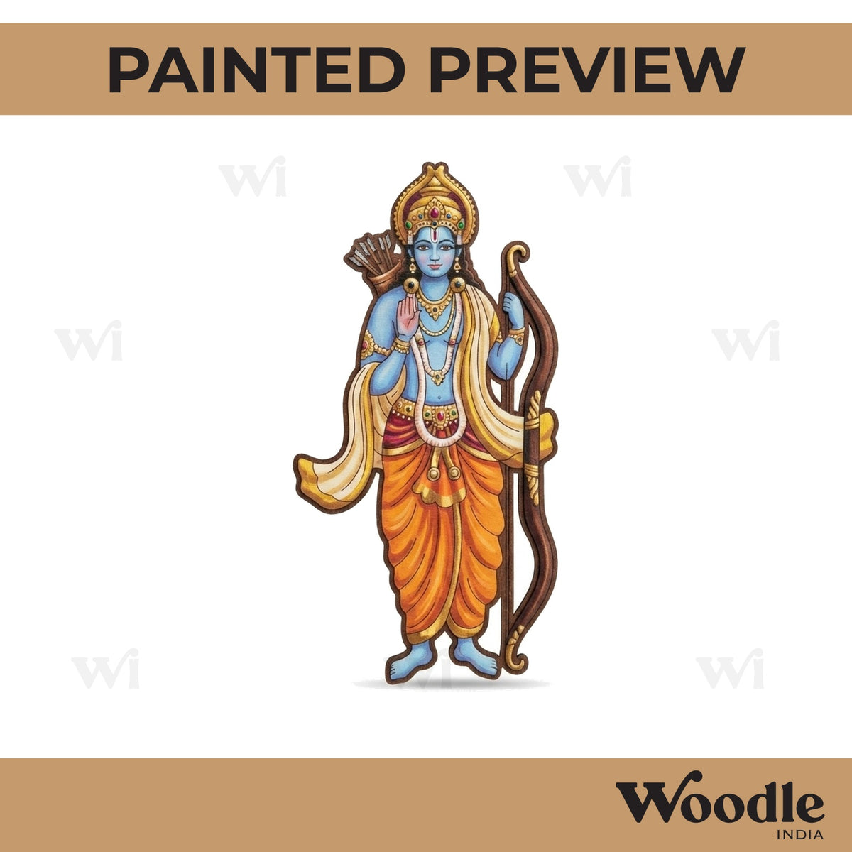 Shri Ram Pre Marked MDF Design 1