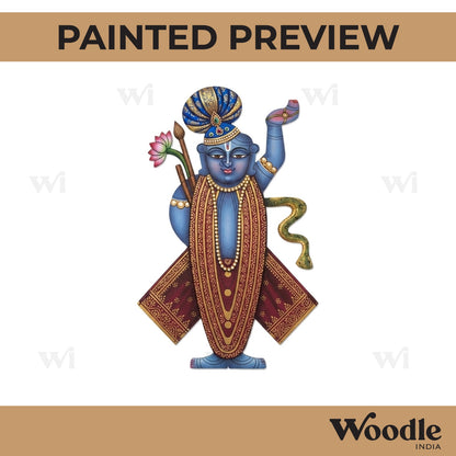 Shrinath Ji Pre Marked MDF Design 1
