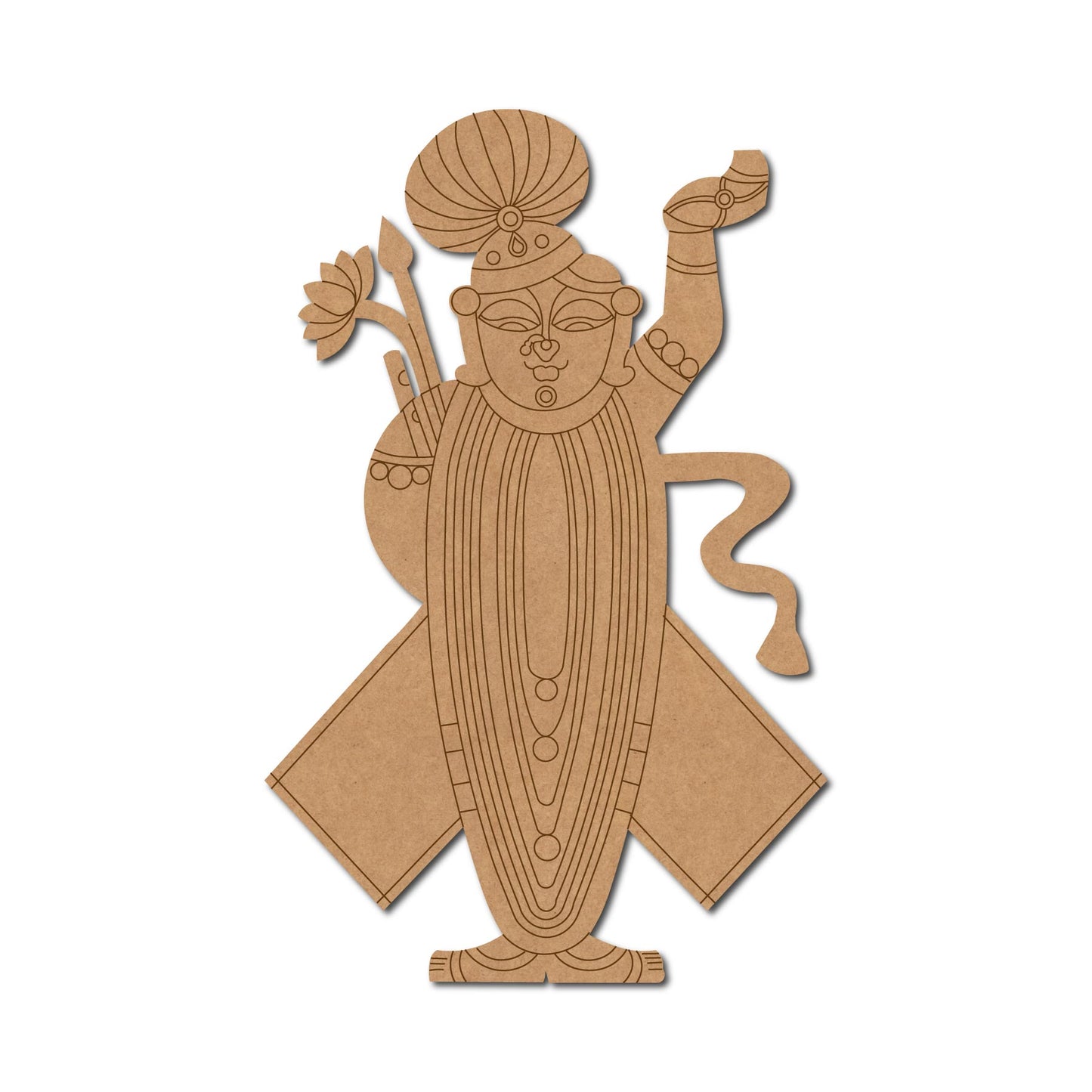 Shrinath Ji Pre Marked MDF Design 1