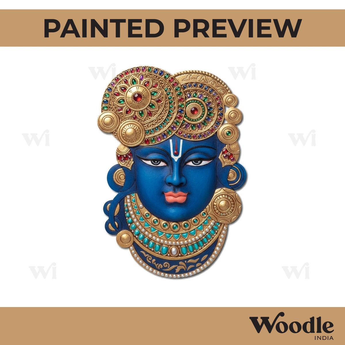 Shrinath Ji Pre Marked MDF Design 11