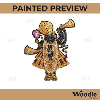Shrinath Ji Pre Marked MDF Design 2