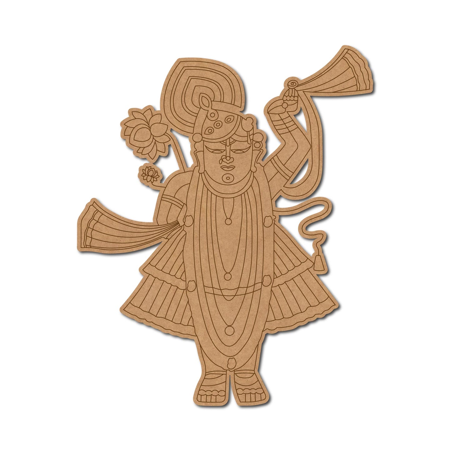 Shrinath Ji Pre Marked MDF Design 2