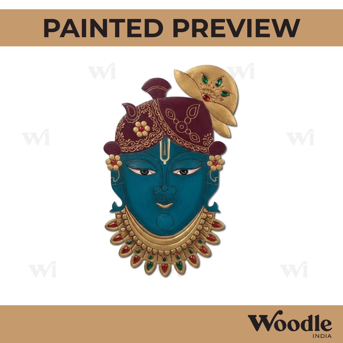 Shrinath Ji Pre Marked MDF Design 3
