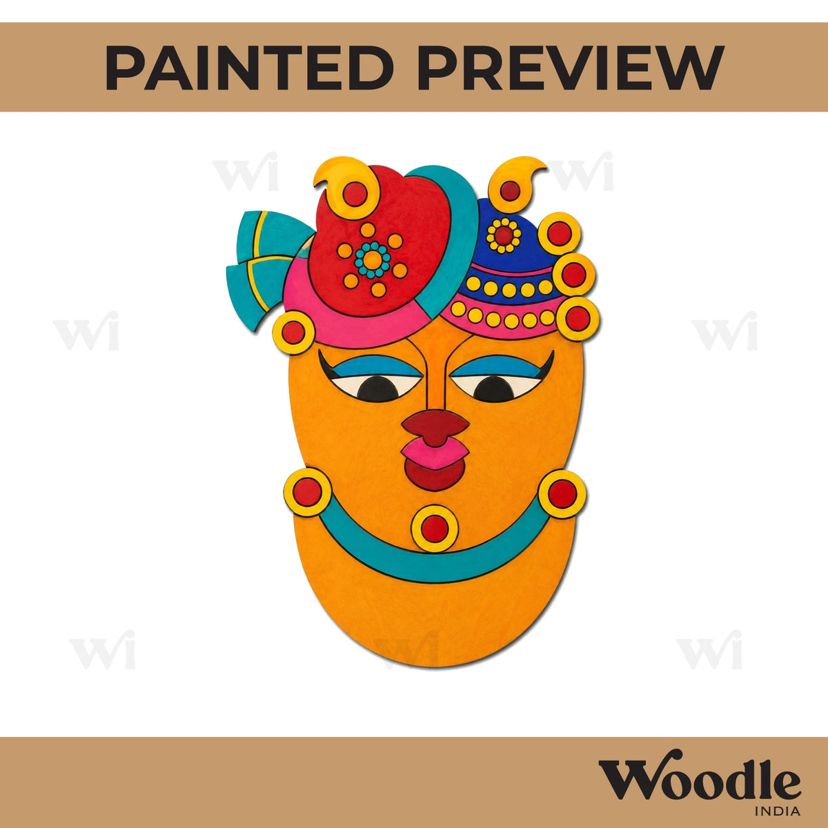 Shrinath Ji Pre Marked MDF Design 5