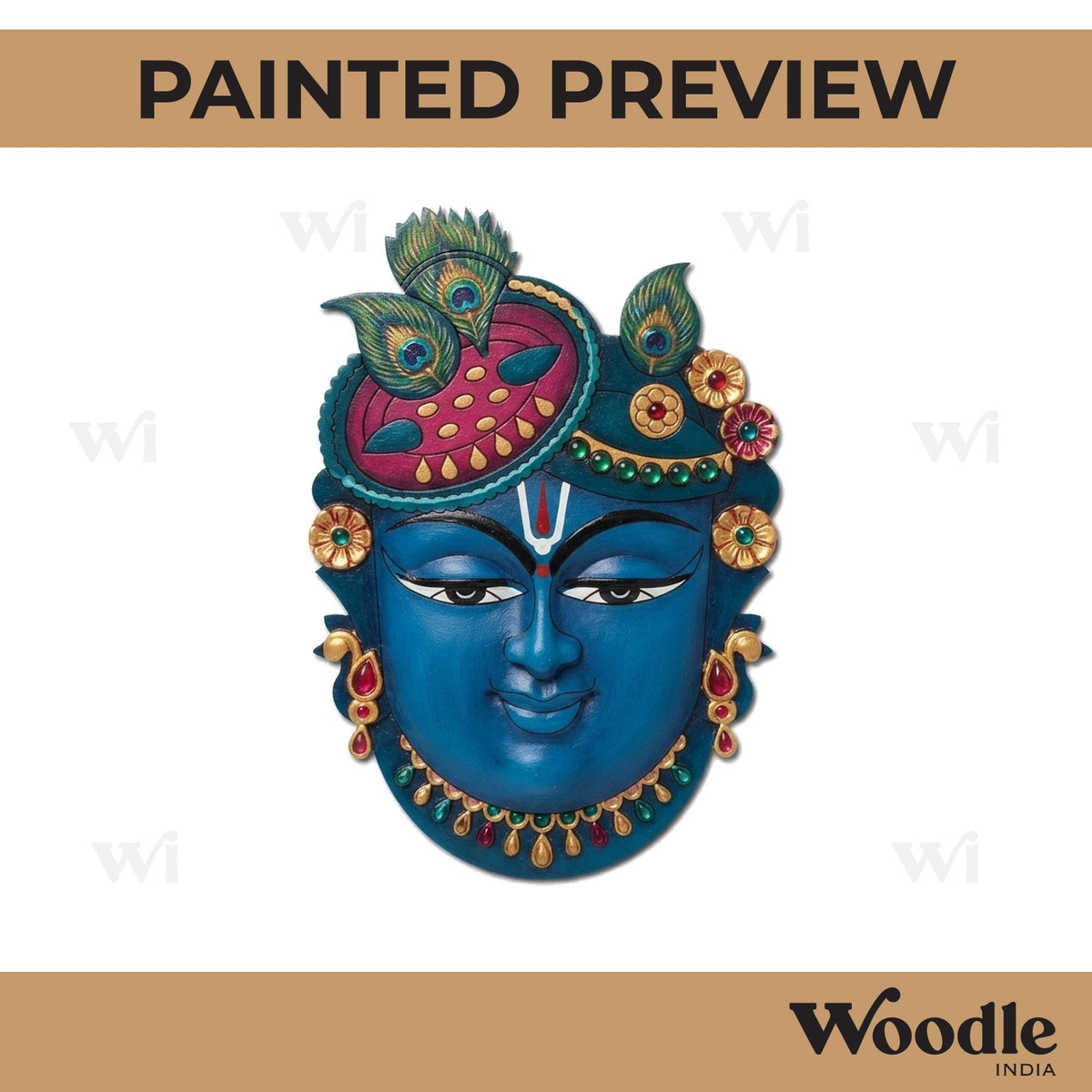 Shrinath Ji Pre Marked MDF Design 9