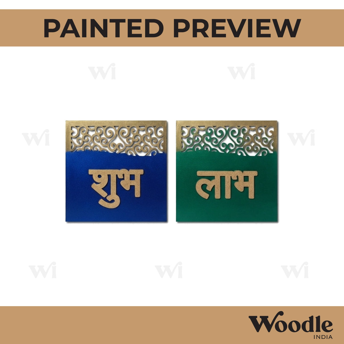 Shubh Labh Base MDF Design 10