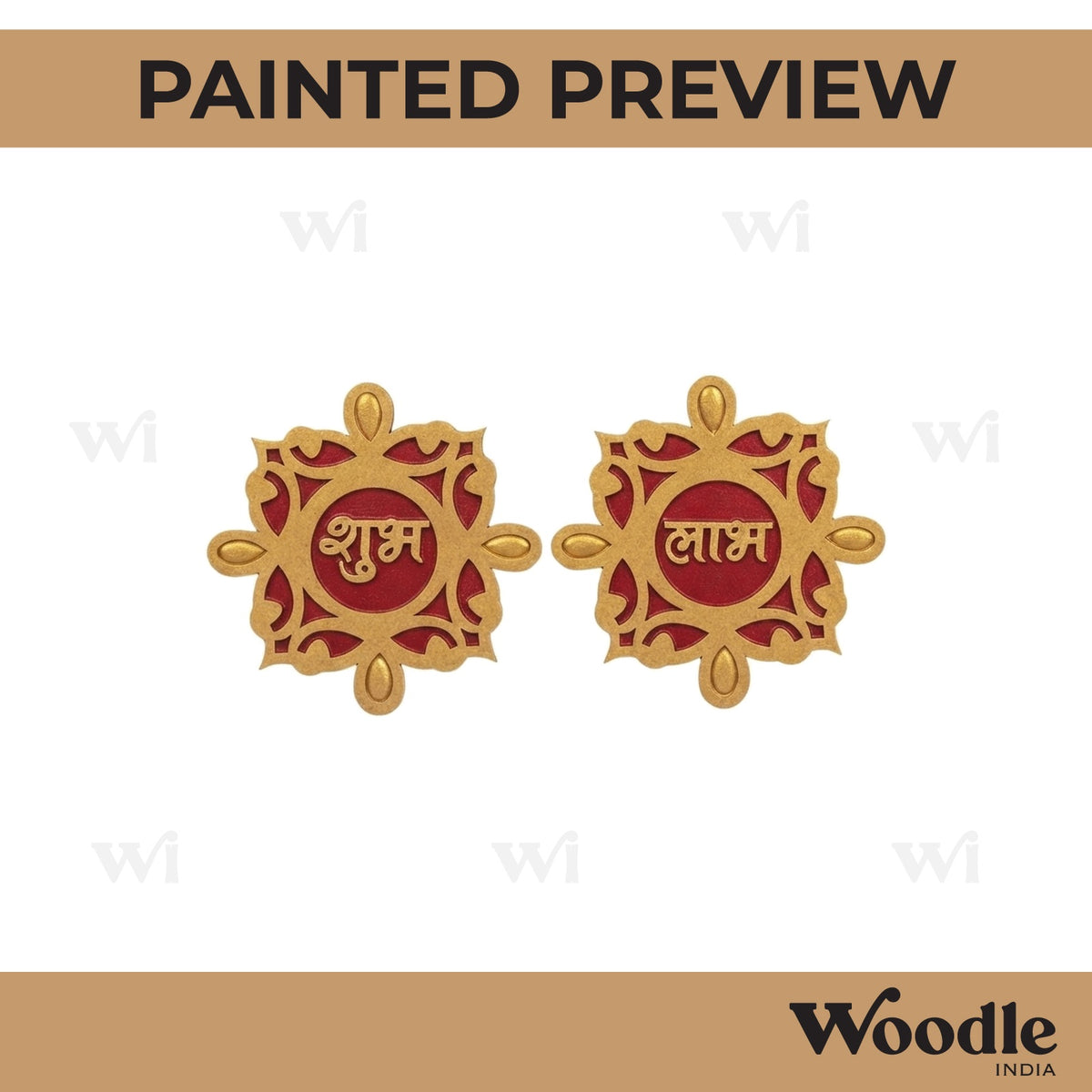 Shubh Labh Base MDF Design 11