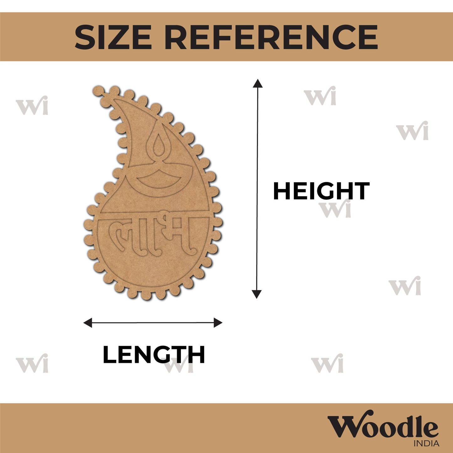 Shubh Labh Base MDF Design 12