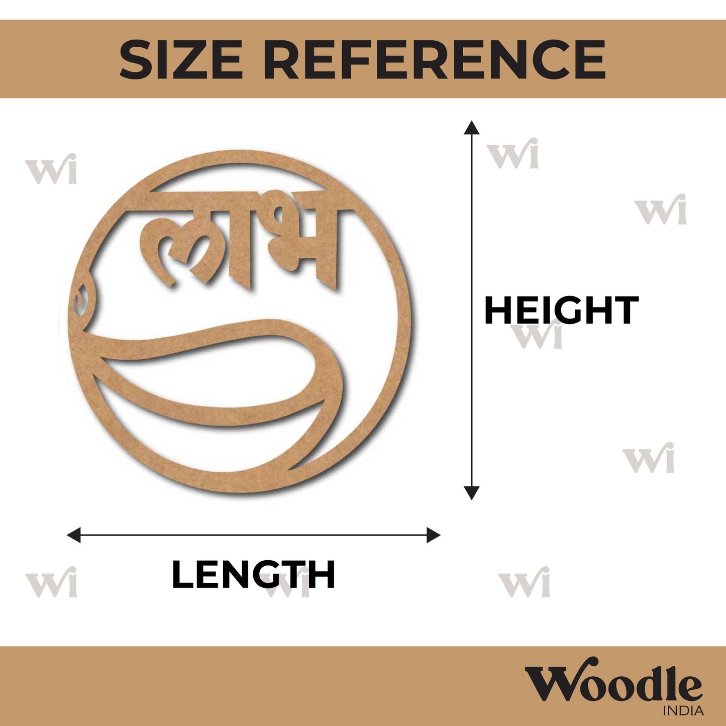 Shubh Labh Base MDF Design 14