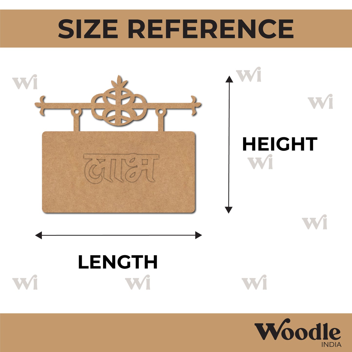 Shubh Labh Base MDF Design 17