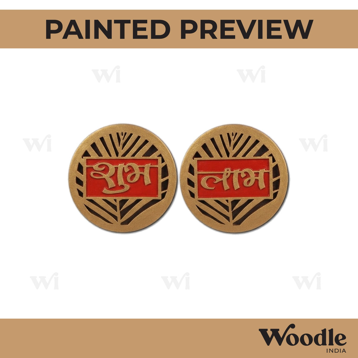 Shubh Labh Base MDF Design 21