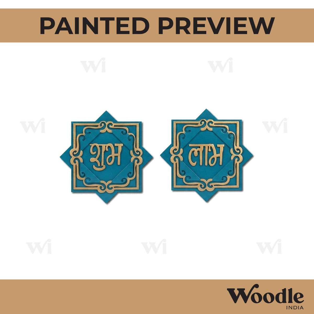 Shubh Labh Base MDF Design 23