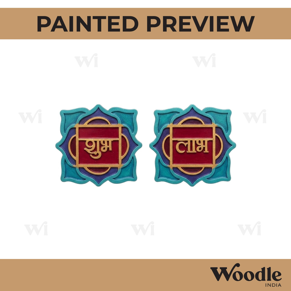 Shubh Labh Base MDF Design 26