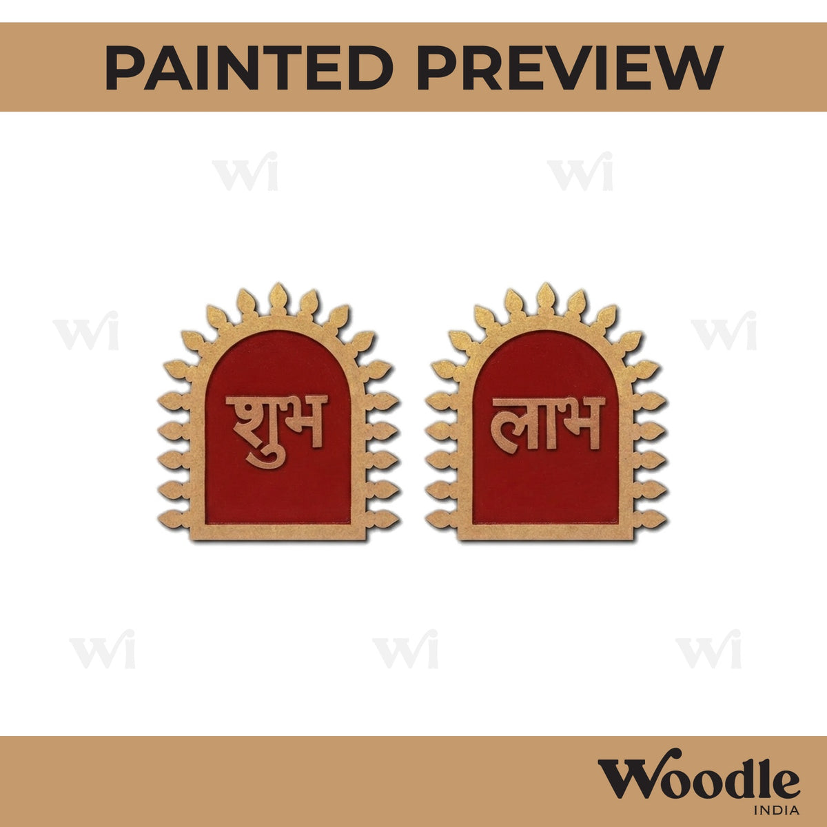 Shubh Labh Base MDF Design 27