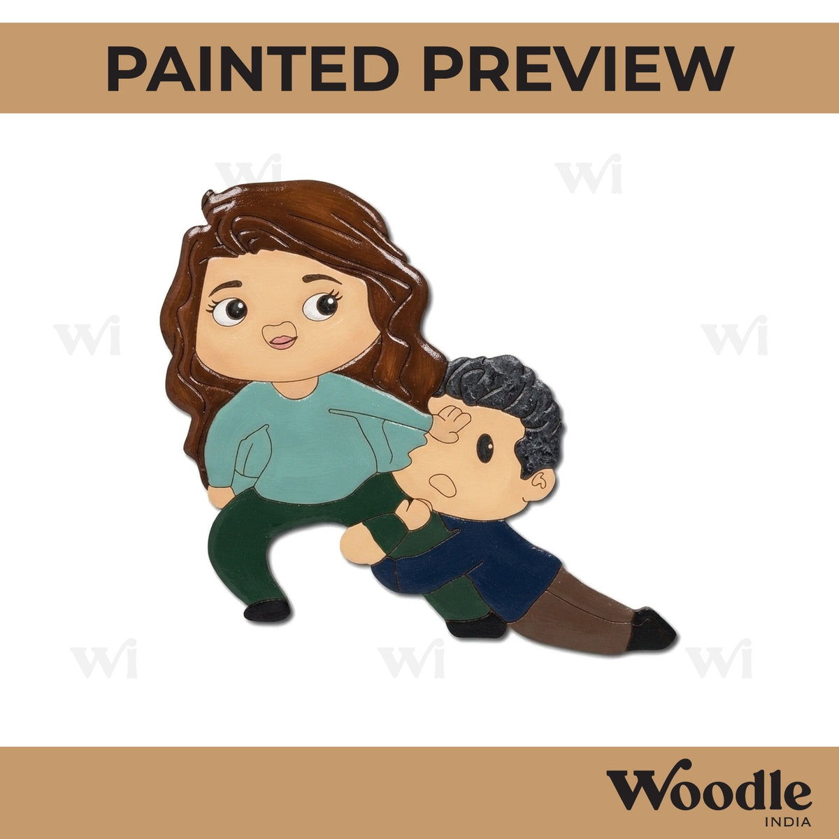 Siblings Pre Marked MDF Design 1
