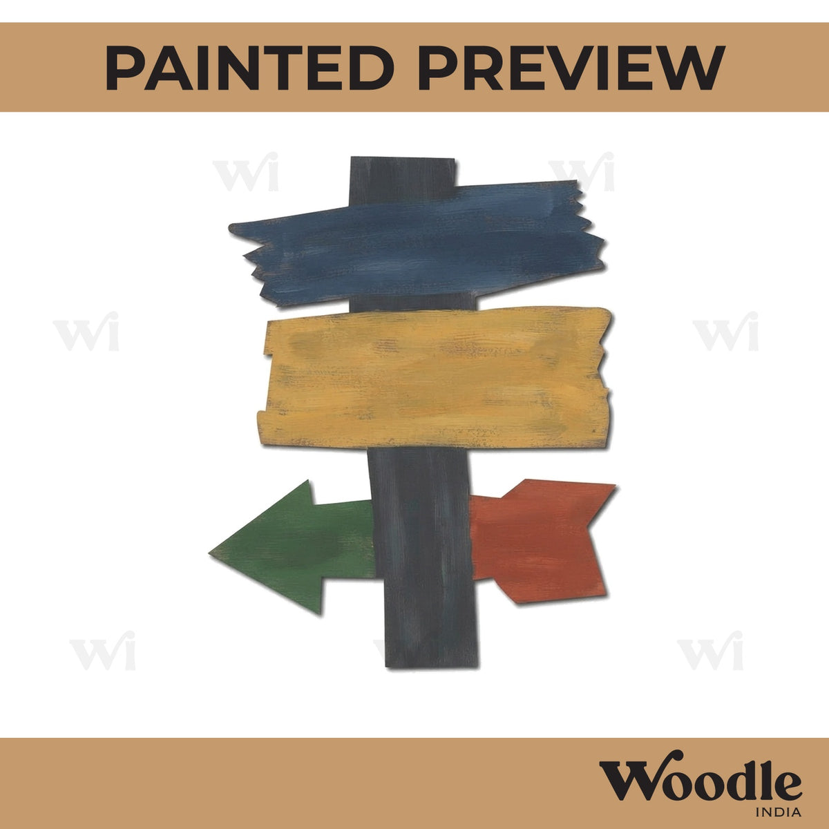Signboard Cutout MDF Design 3