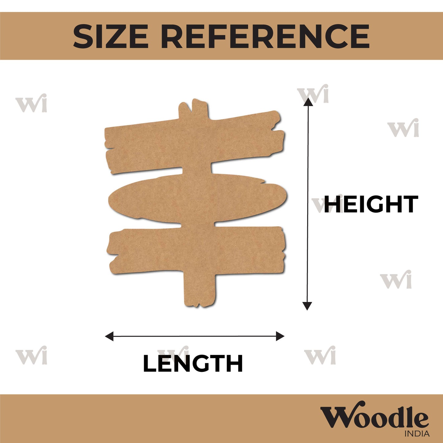 Signboard Cutout MDF Design 4