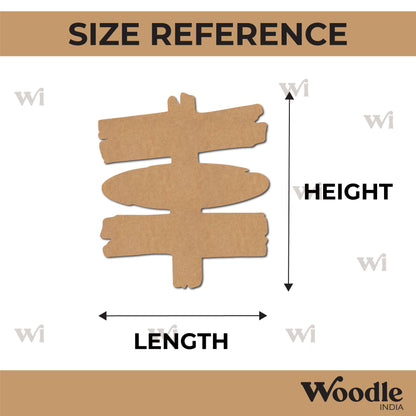Signboard Cutout MDF Design 4