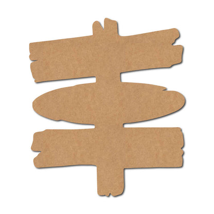 Signboard Cutout MDF Design 4